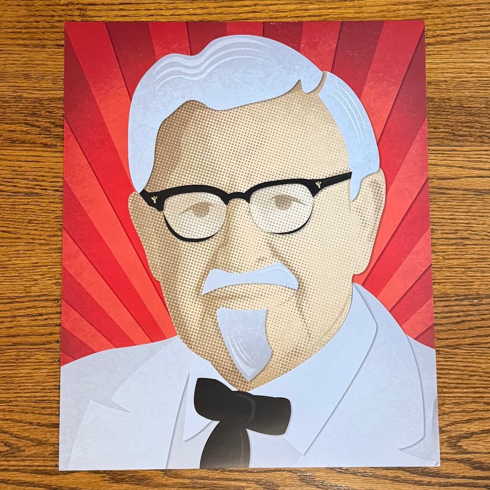 Kentucky Legends poster - Colonel Sanders